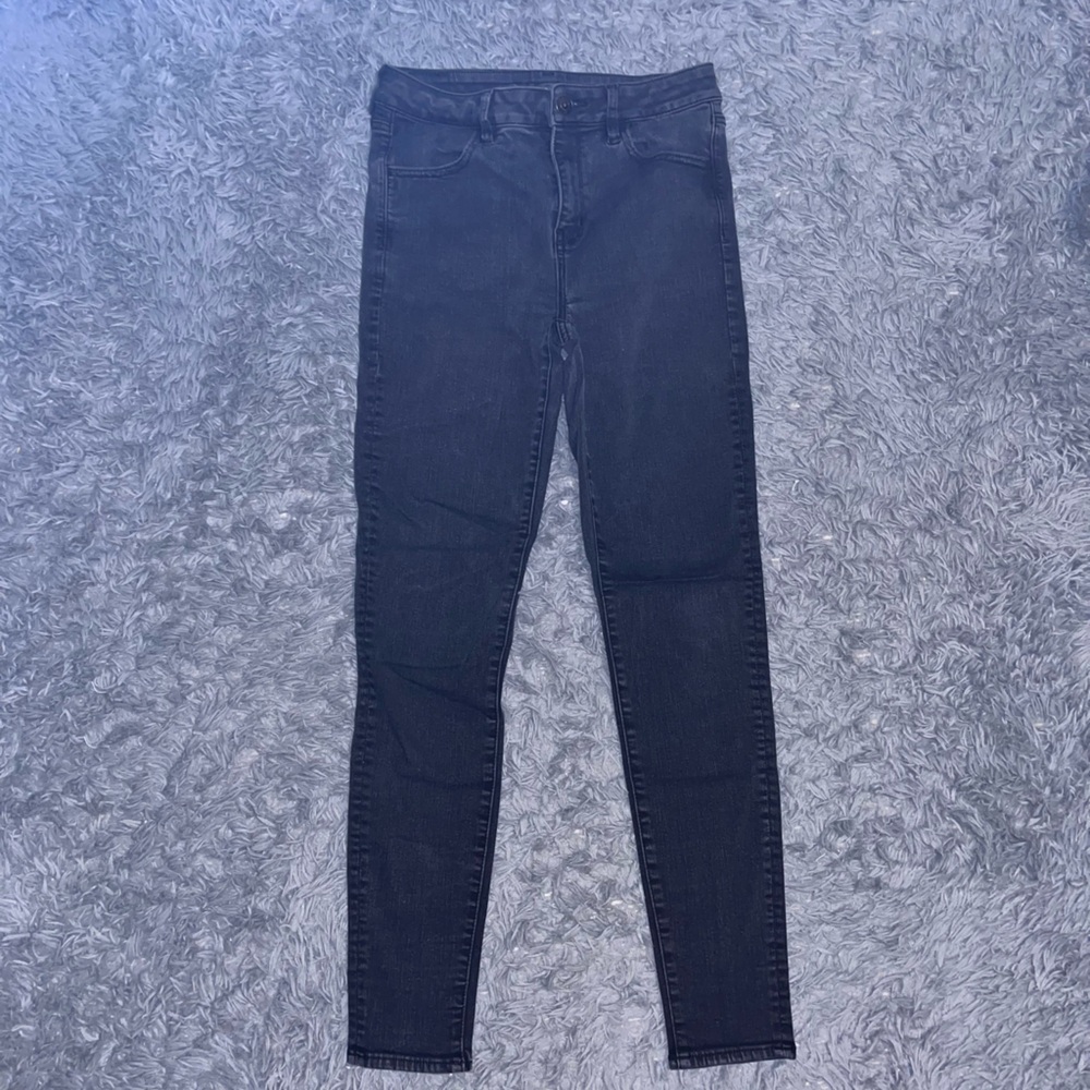 Black Denim Skinny Jeans
